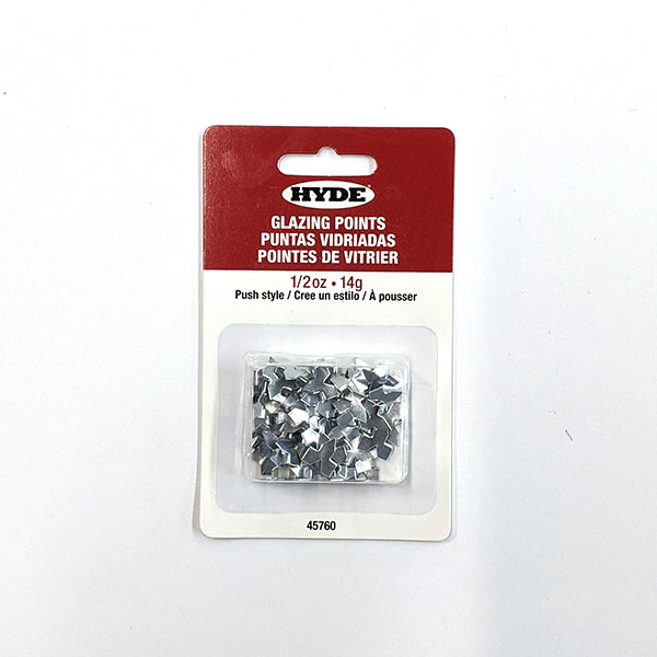 Hyde Push Style Glazing Points